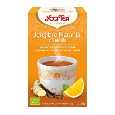 Yogi Tea-Jengibre, Naranja...